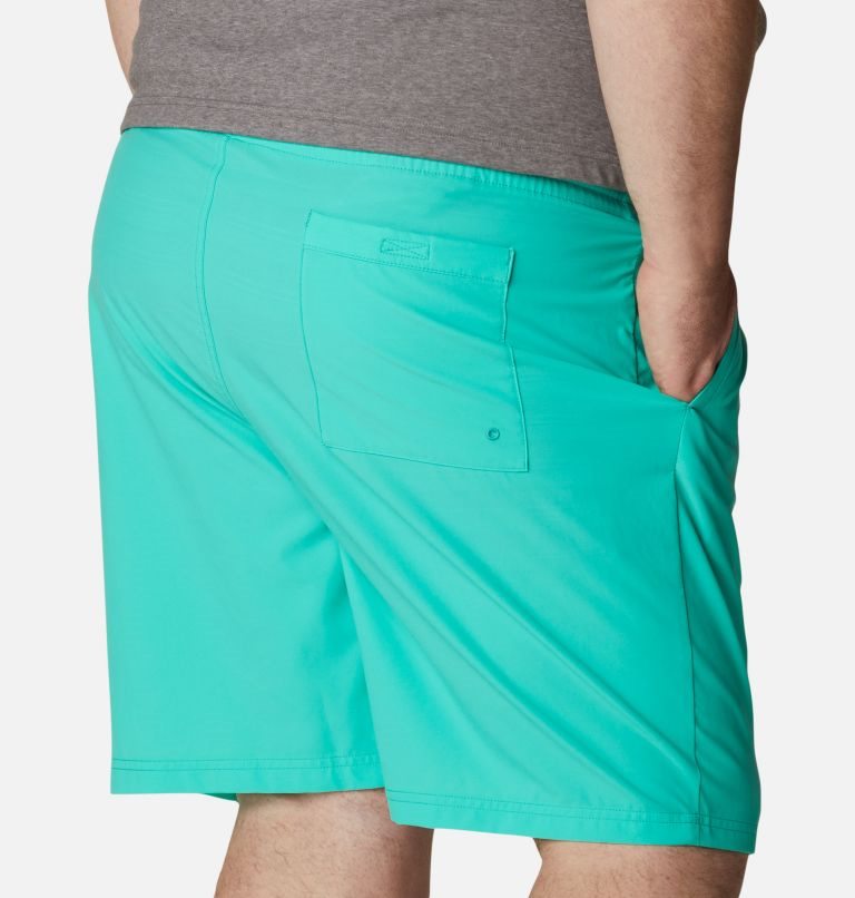 Men's Columbia Summertide Stretch Shorts Turquoise | Plus Size CA-DC43L